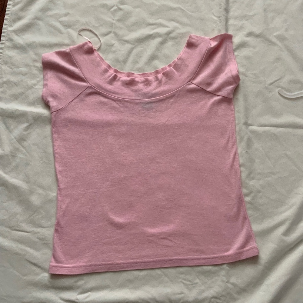 Ladies boat neck top